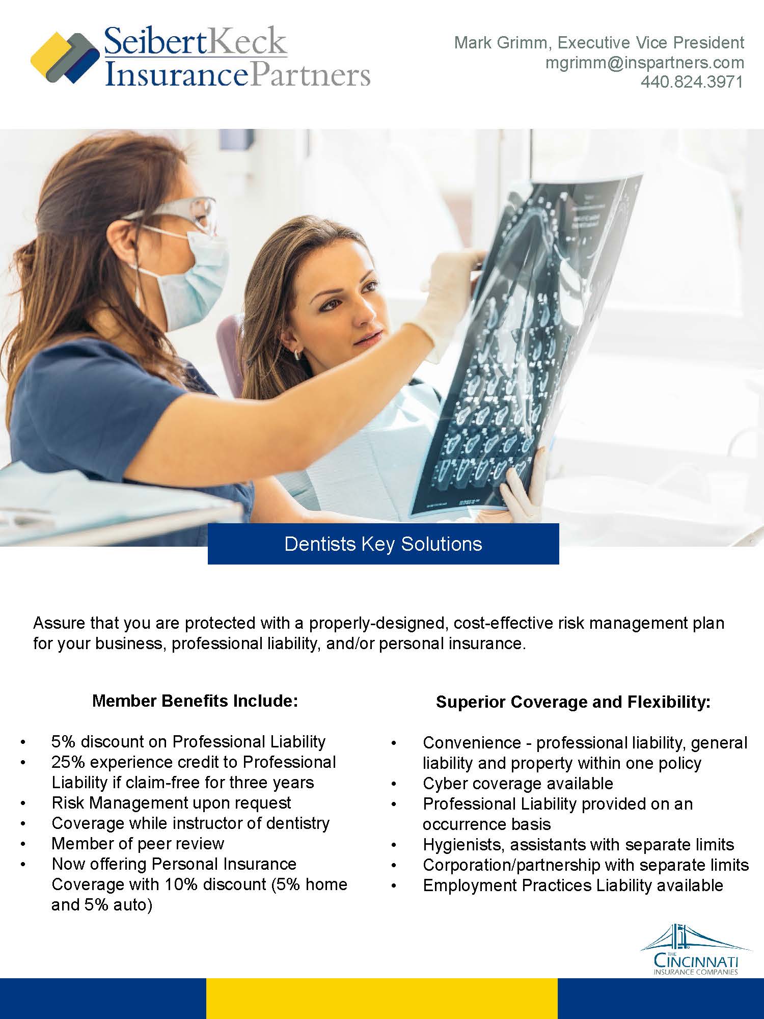 Dentists Key Solutions Flyer 2021 Cincinnati