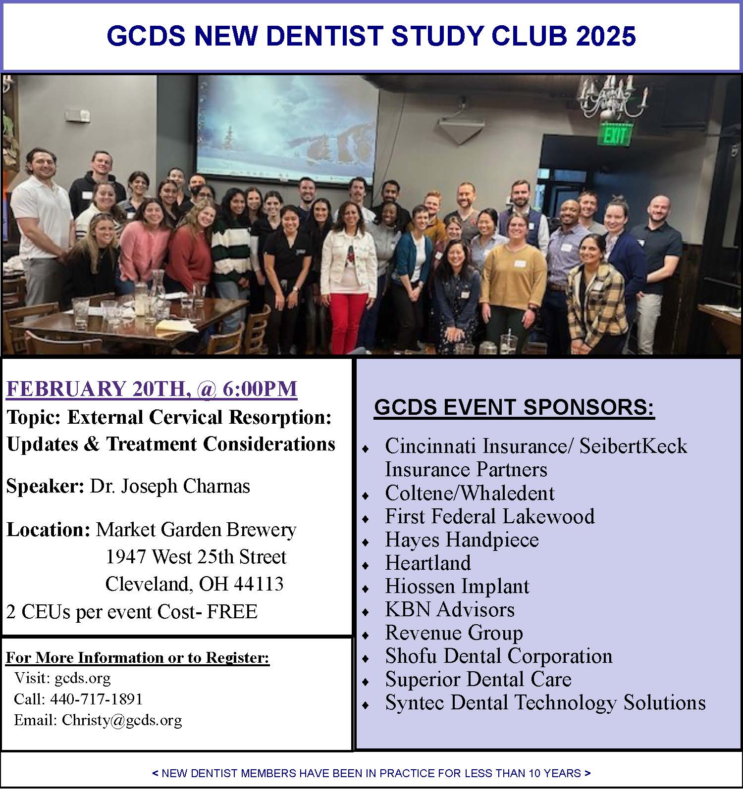 New Dentist Study Club 2025